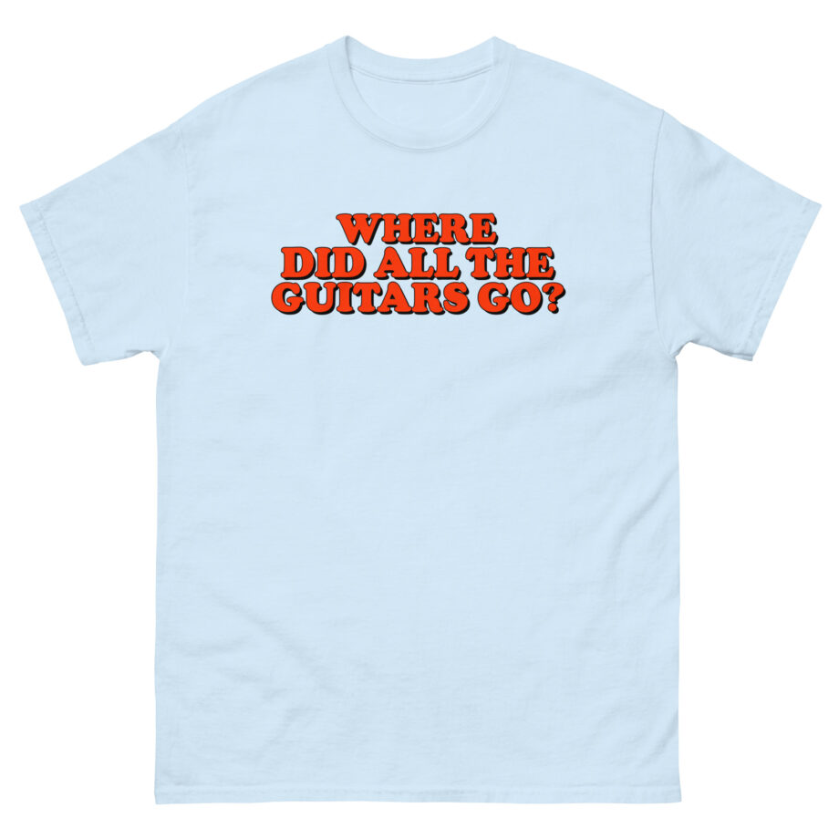 Mcfly Where Did All The Guitars Go? Unisex classic tee