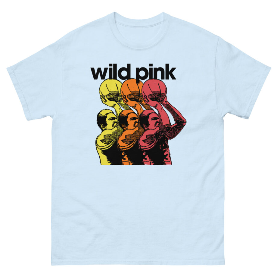 Wild Pink Basketball Unisex classic tee