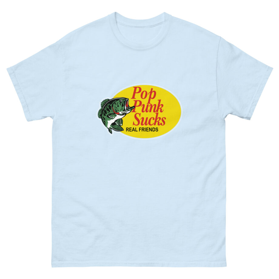 Real Friends Fishy Pop Punk Sucks Unisex classic tee