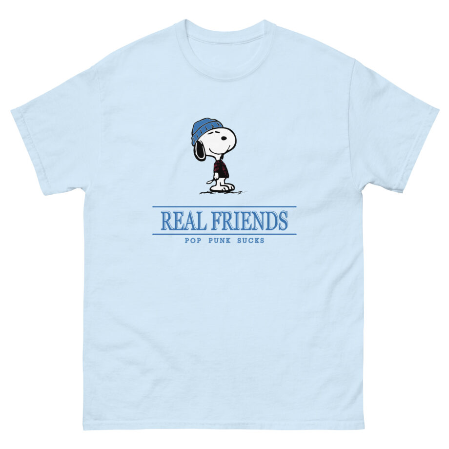 Real Friends Pup Punk Sucks Unisex classic tee