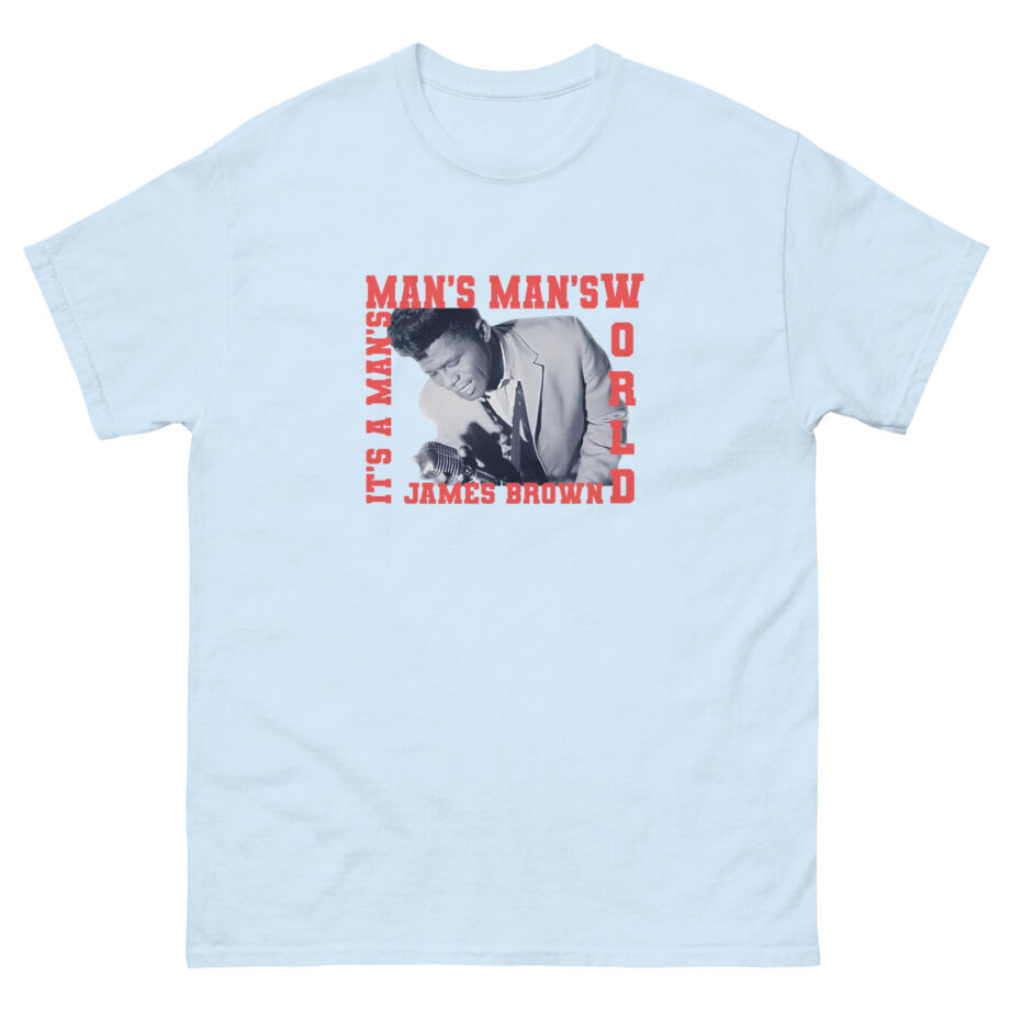 James Brown It's a Man's World Square Unisex classic tee