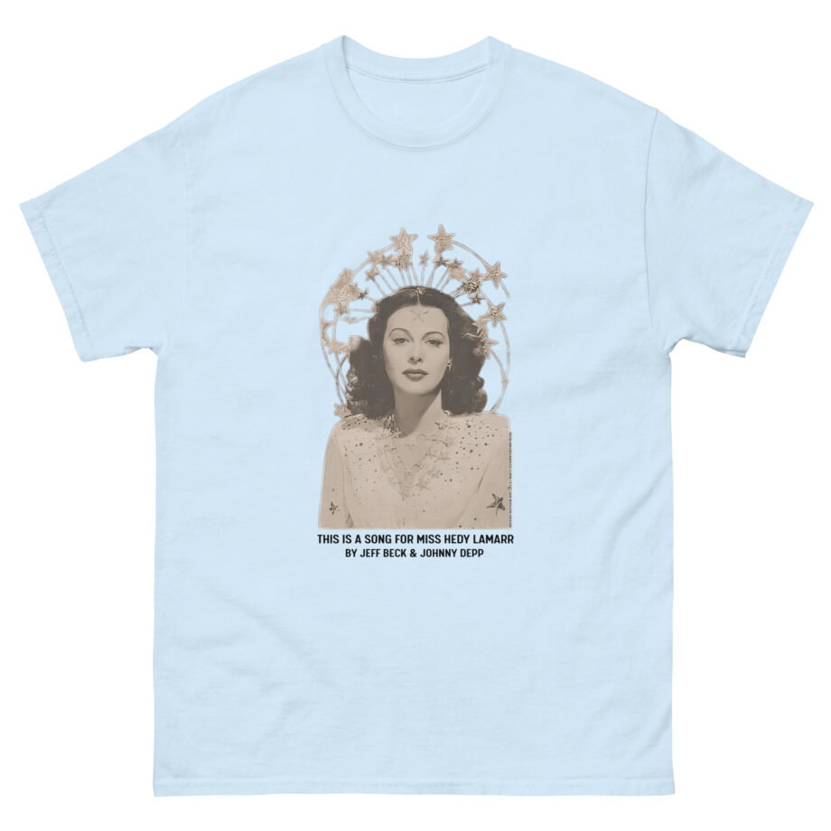 Jeff Beck for Miss Hedy Lamarr Unisex classic tee