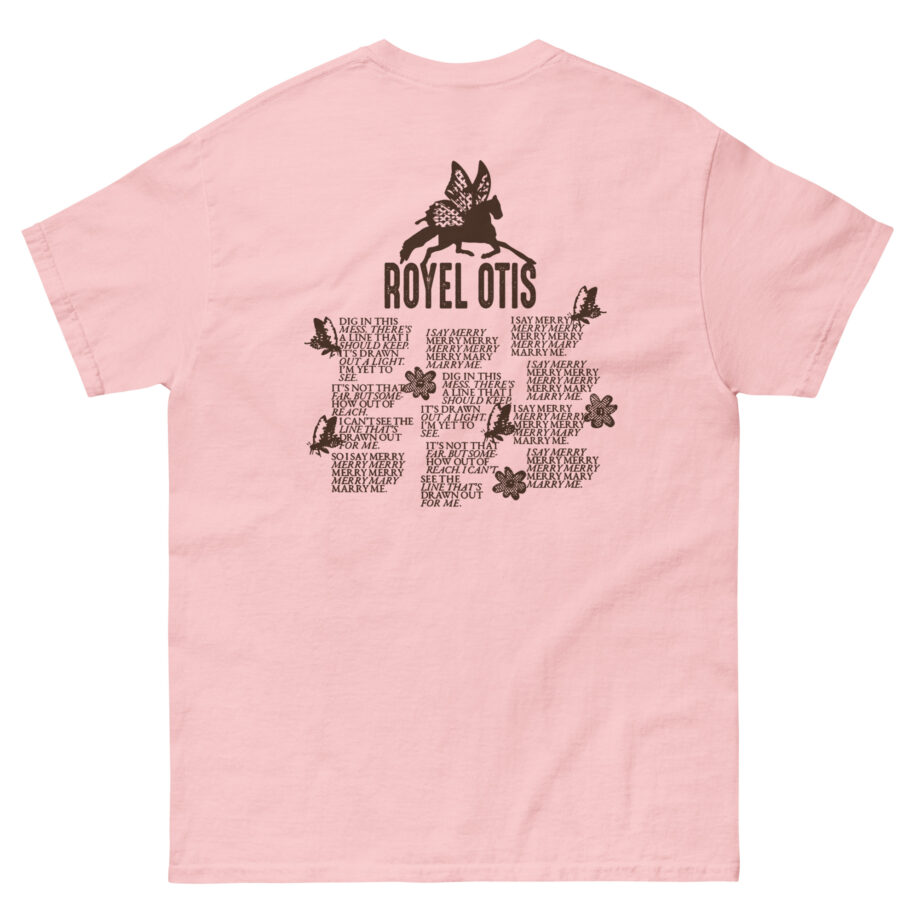 Royel Otis Mary Marry Me Faded Powder Unisex classic tee