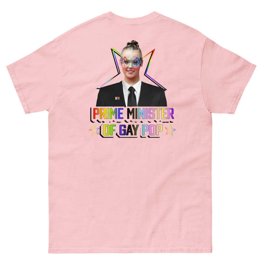 Jojo Siwa Prime Minister of Gay Pop Unisex classic tee