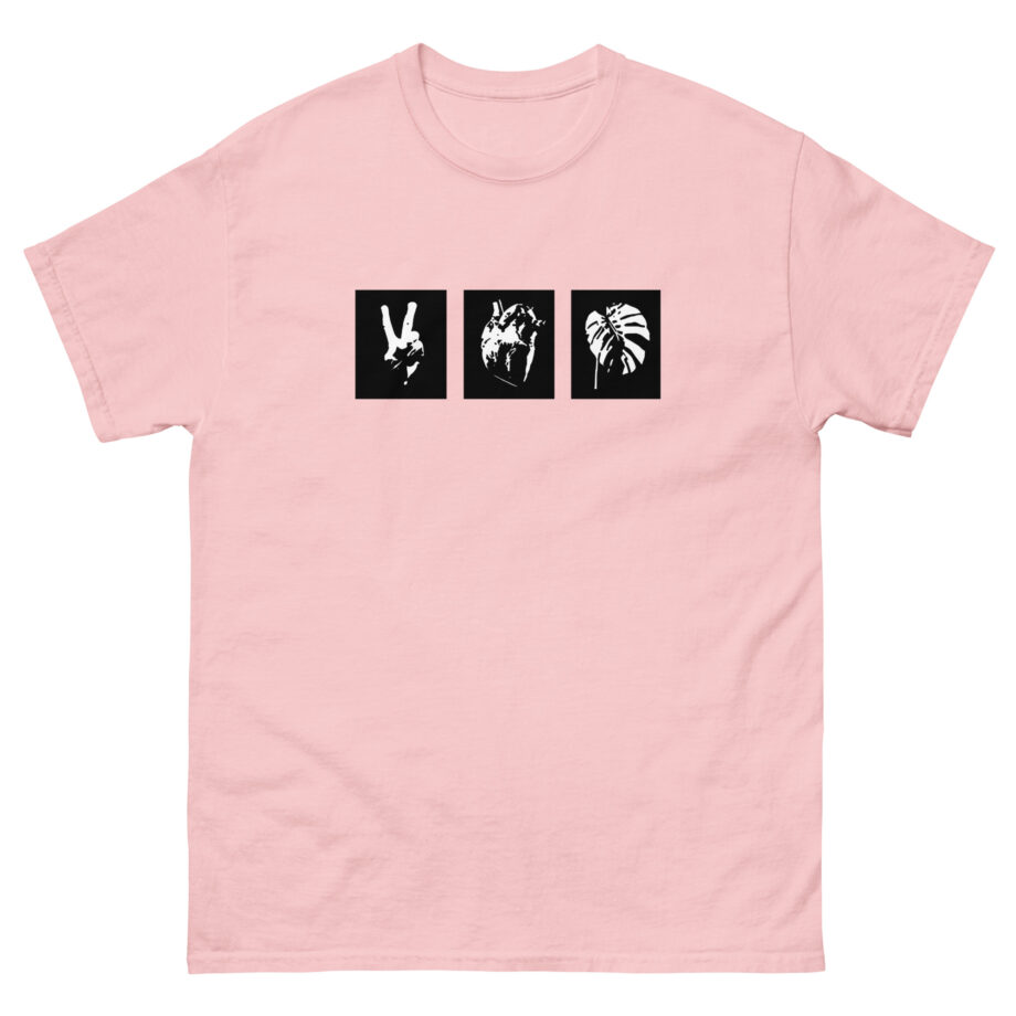 Mumbo Jumbo Peace, Love and Heavy Metal Unisex classic tee