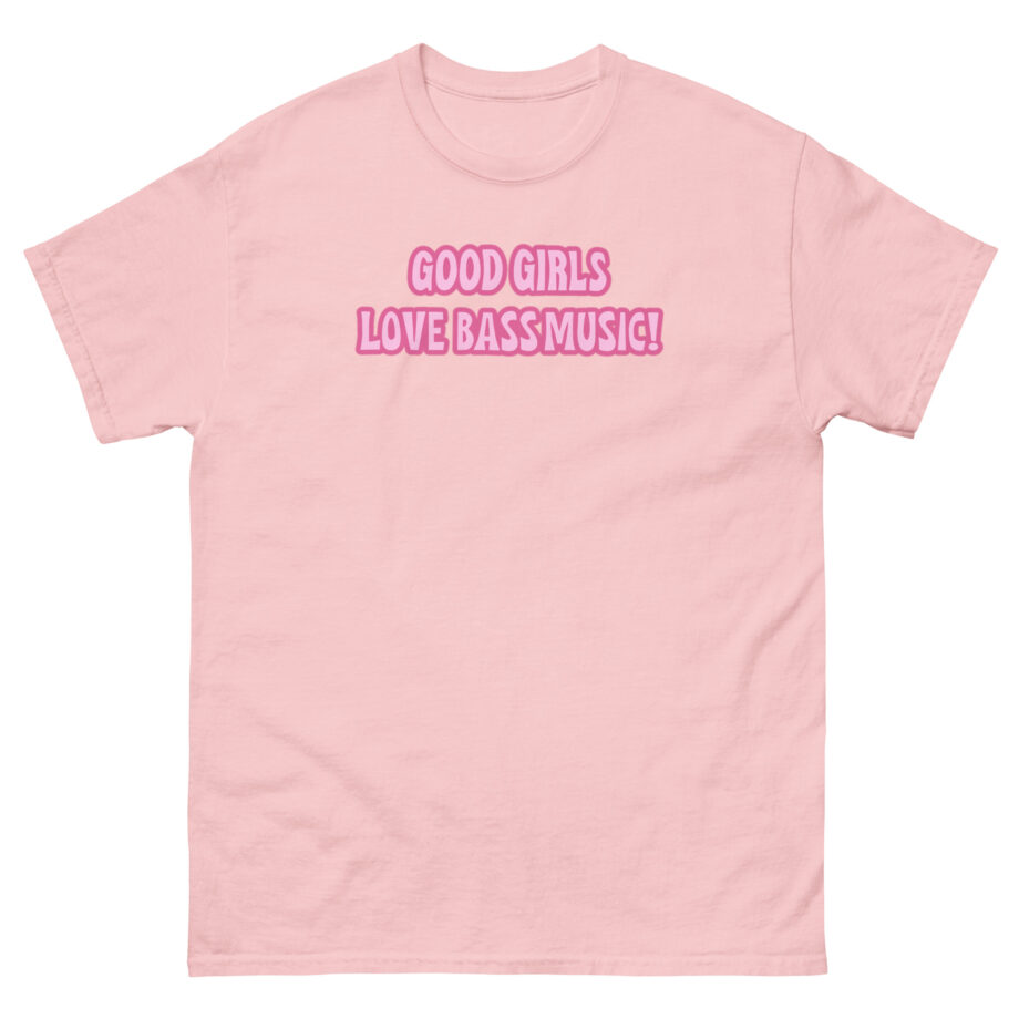 Leah Kateb Good Girls Love Bass Music Unisex classic tee