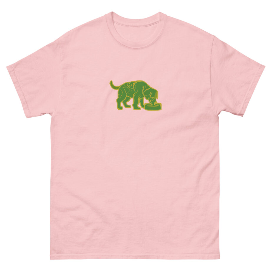 Niko B green pixel dog Unisex classic tee