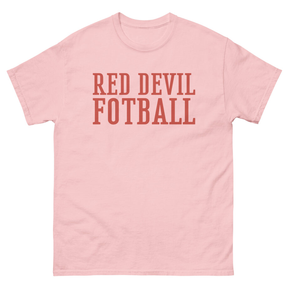 Shaboozey Red Devil Football Unisex classic tee
