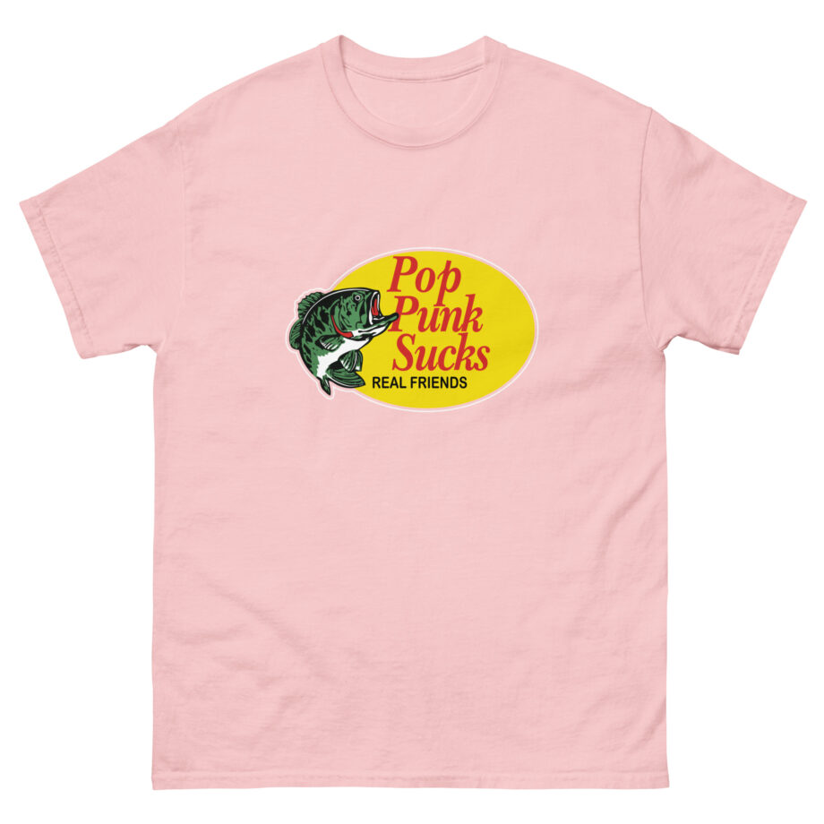 Real Friends Fishy Pop Punk Sucks Unisex classic tee