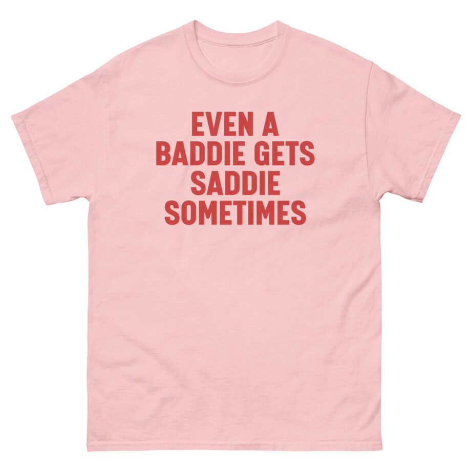 Joe Jonas Even Baddies Get Saddies Unisex classic tee