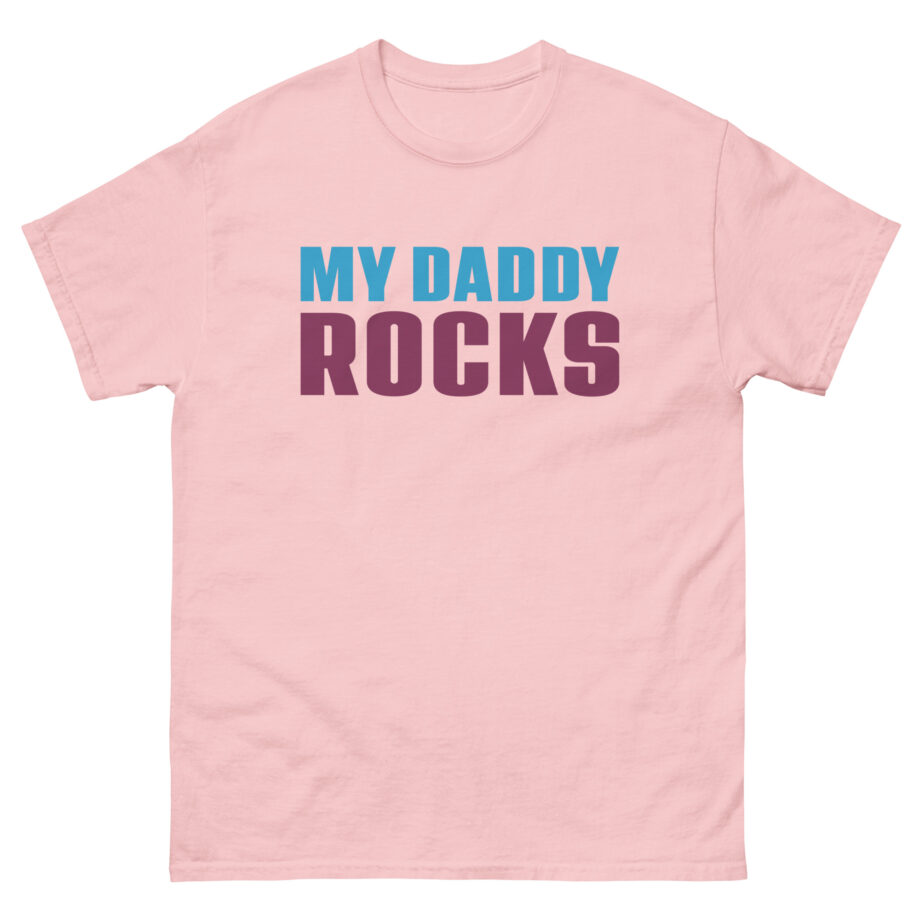 JLS My Daddy Rocks Unisex classic tee