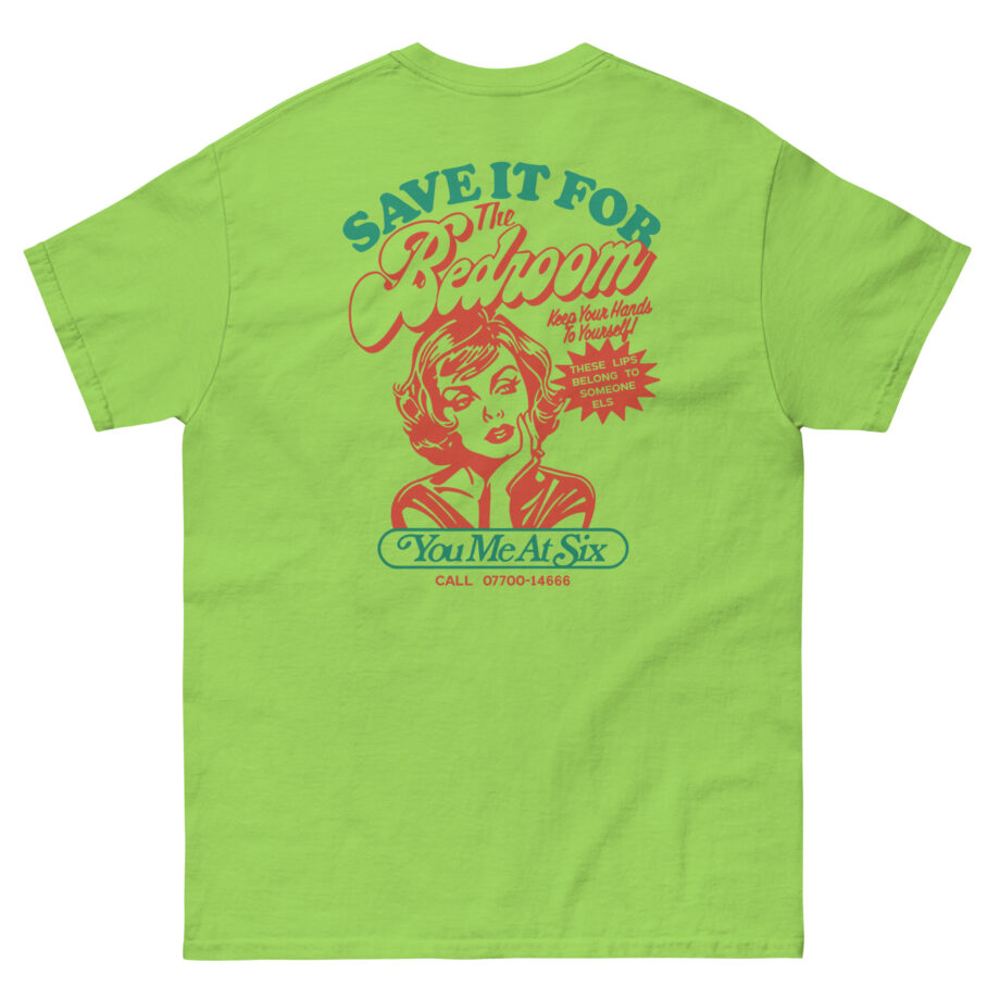 You Me at Six Toyc15 Save It for the Bedroom Unisex classic tee
