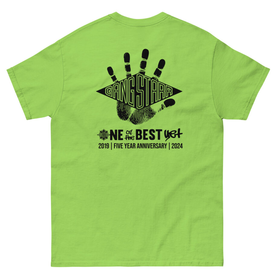 Gang Starr Ootby Fifth Anniversary Unisex classic tee