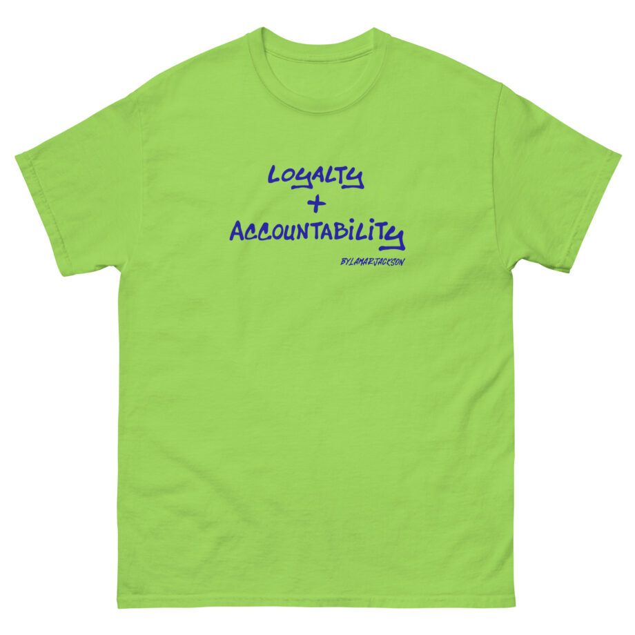 The Prodigy Loyalty + Accountability Unisex classic tee