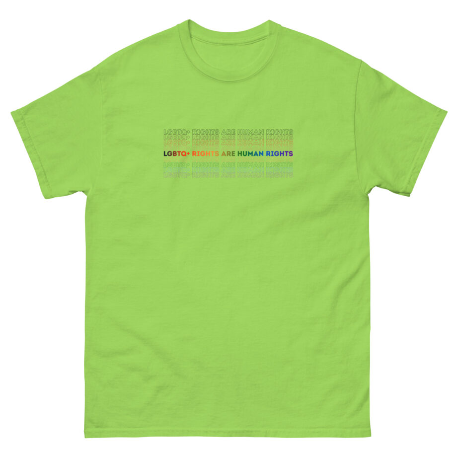 But Her Emails LGBTQ+ Rights Are Human Rights Pride Unisex classic tee