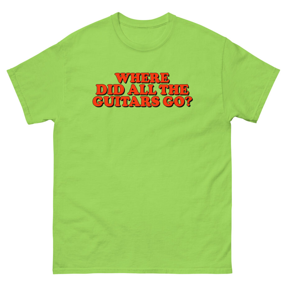 Mcfly Where Did All The Guitars Go? Unisex classic tee