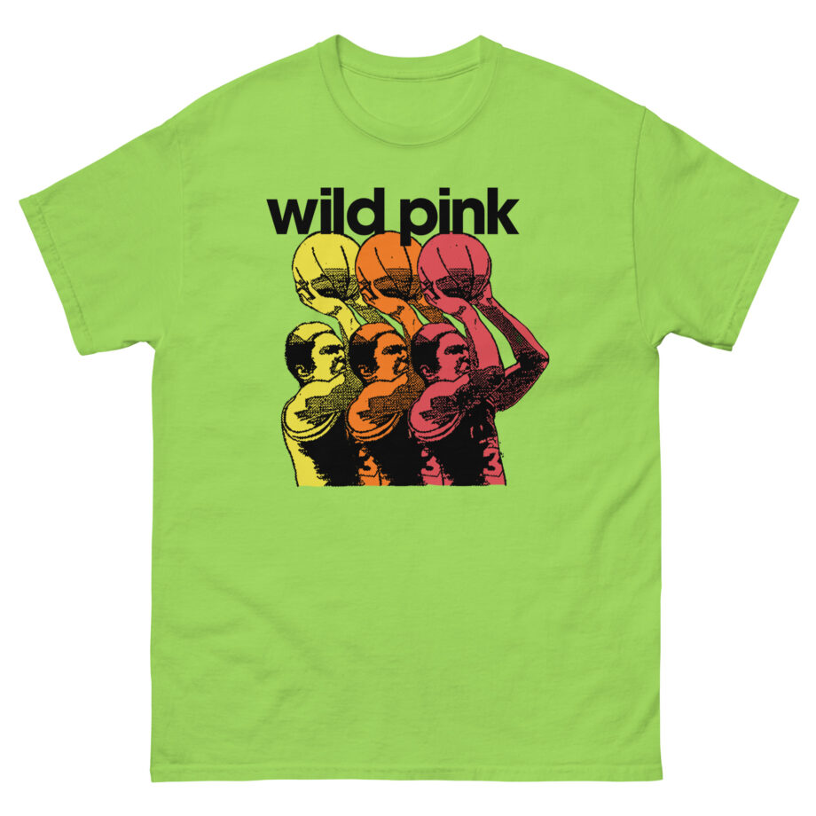 Wild Pink Basketball Unisex classic tee