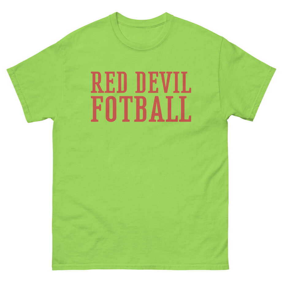 Shaboozey Red Devil Football Unisex classic tee