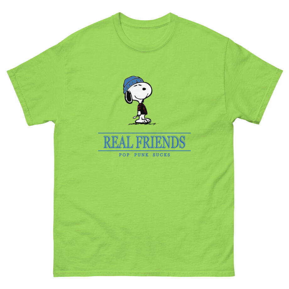 Real Friends Pup Punk Sucks Unisex classic tee