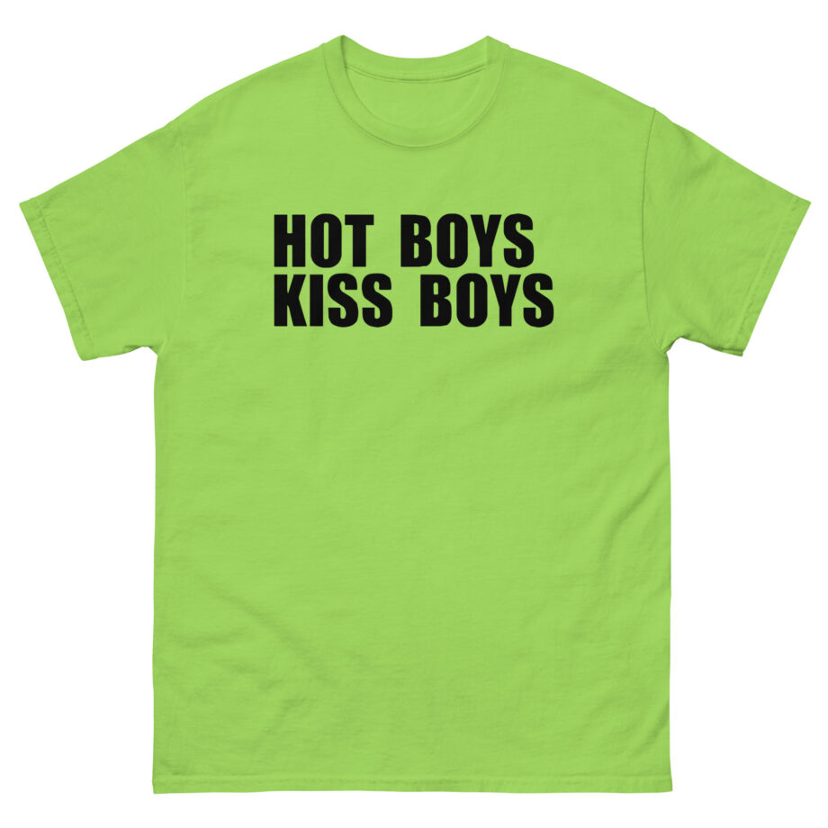 Hot Boys Kiss Boys Unisex classic tee