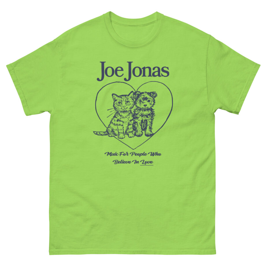 Joe Jonas Animal Friends Unisex classic tee