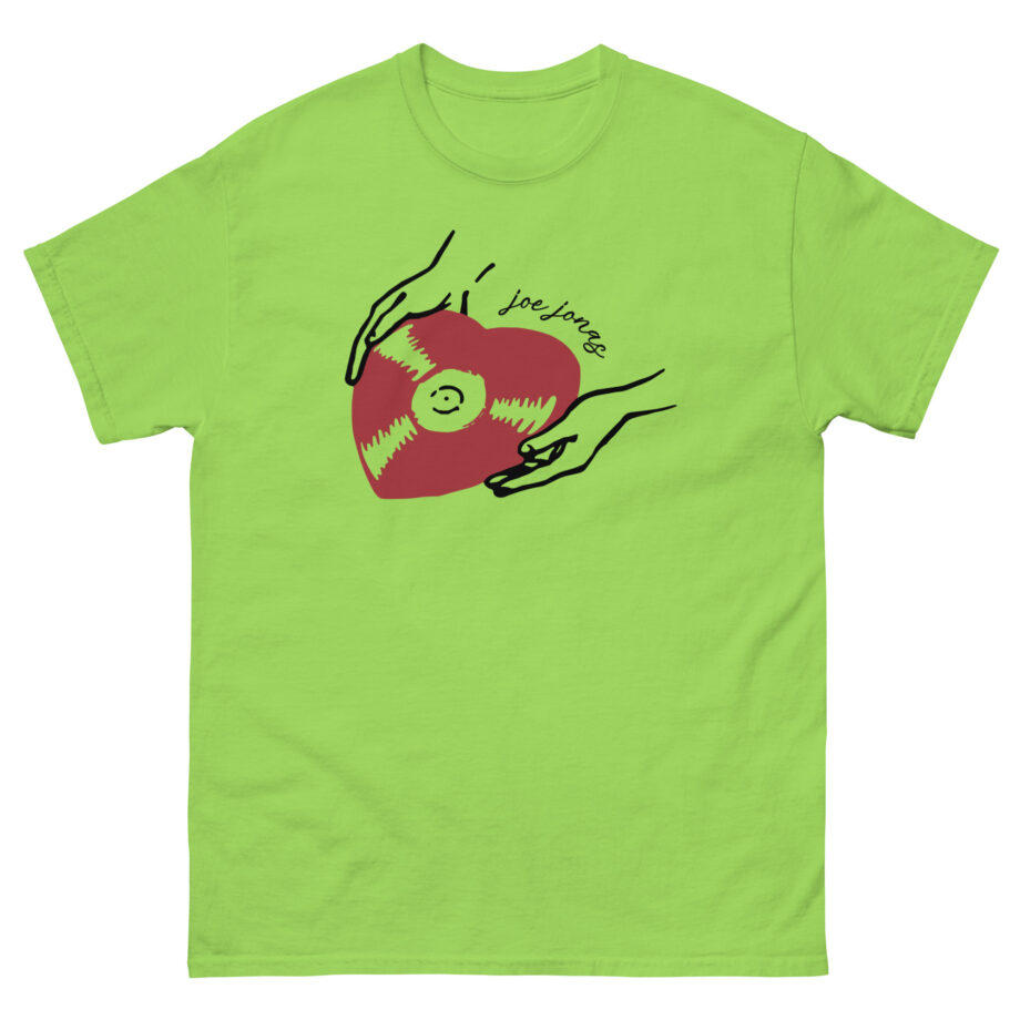 Joe Jonas Heart Record Unisex classic tee