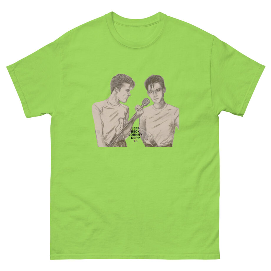 Jeff Beck Jeff & Johnny Unisex classic tee