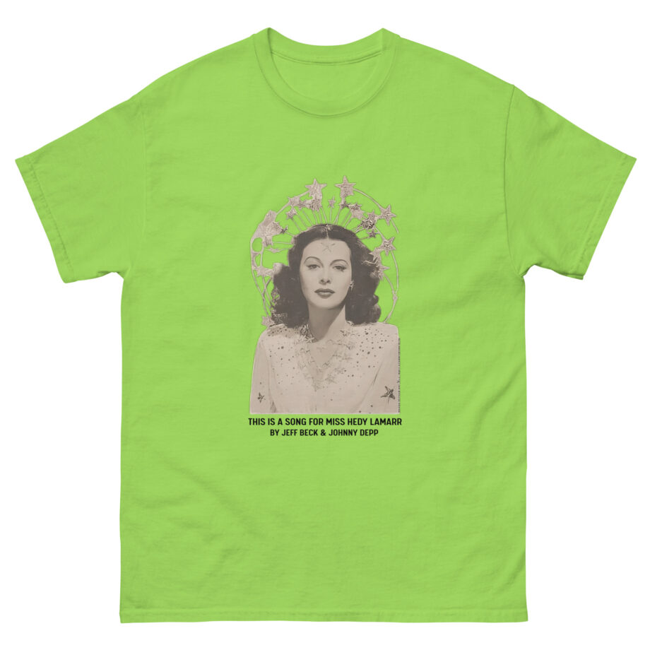 Jeff Beck for Miss Hedy Lamarr Unisex classic tee