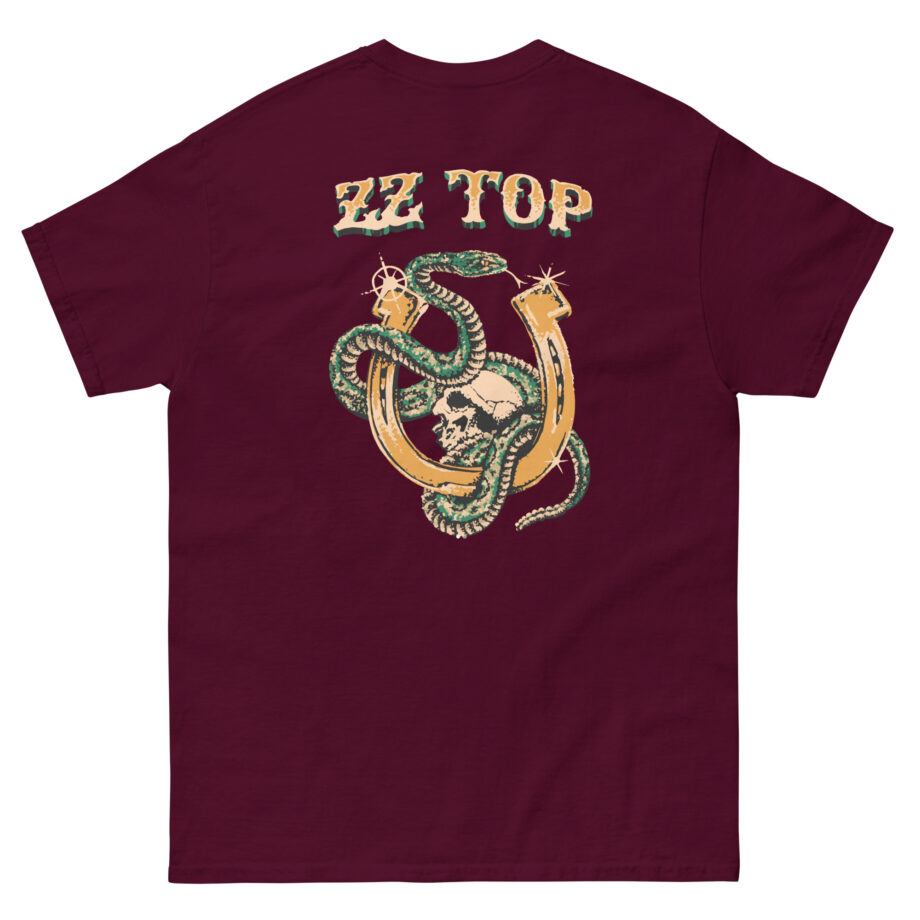 Zz Top Snake Skull Unisex classic tee
