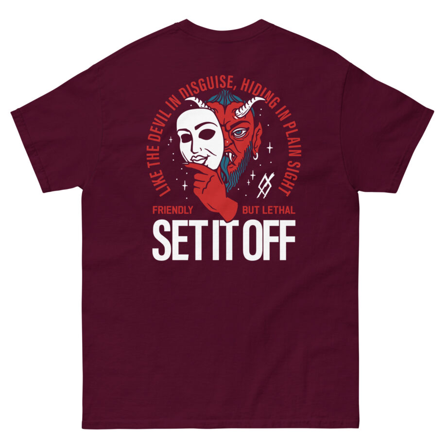 Set It Off Devil Mask Unisex classic tee