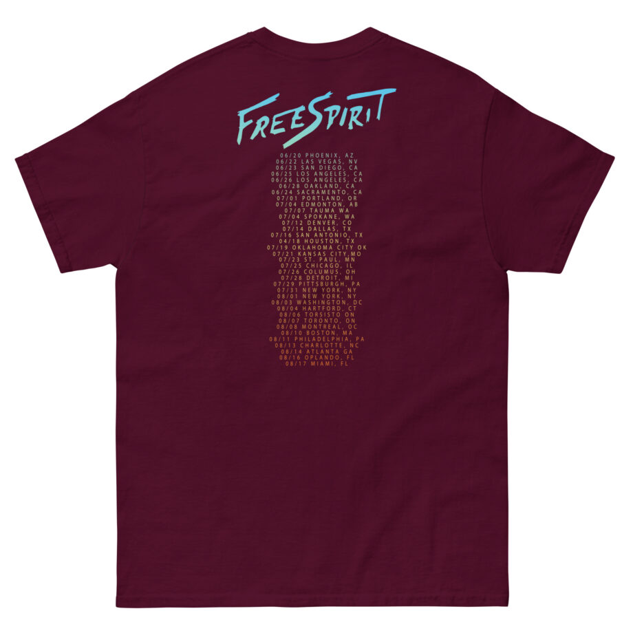Khalid Free Spirit Tour Gradient Unisex classic tee