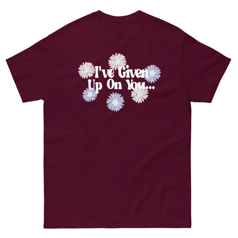 Real Friends Given Up Flower Unisex classic tee