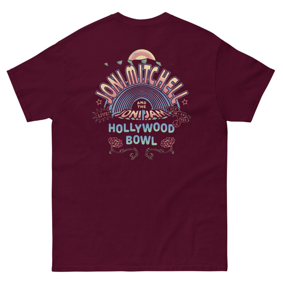 Joni Mitchell Joni Jam Rainbowl Unisex classic tee