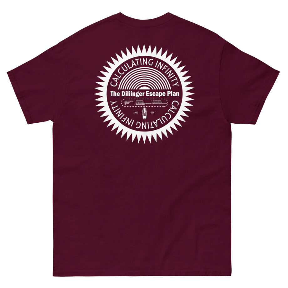 Dillinger Escape Plan Calculating Tube Unisex classic tee