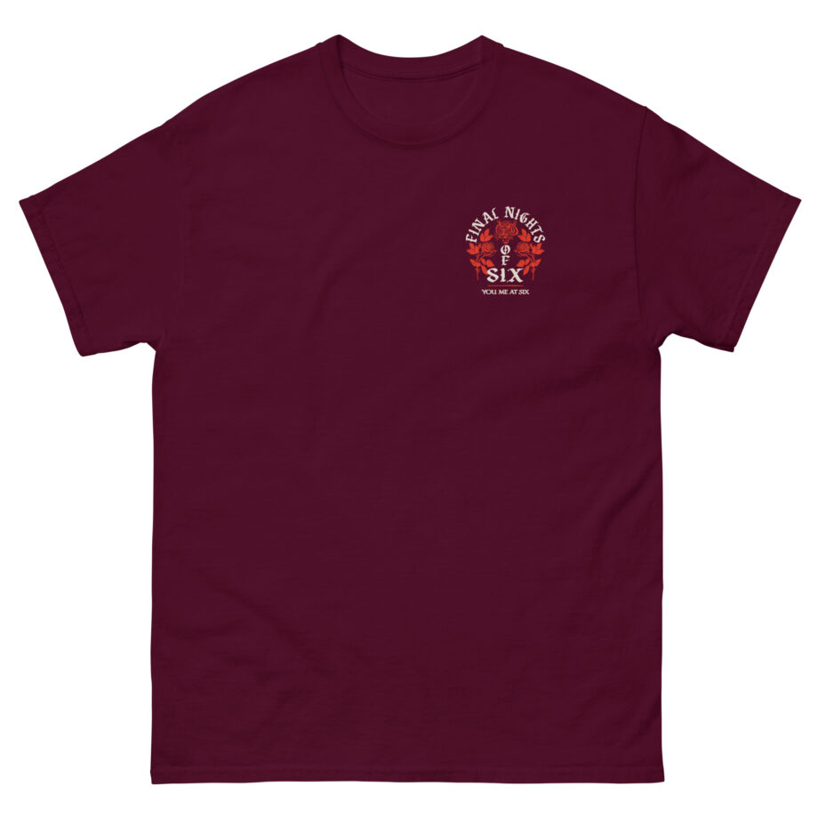 You Me at Six Final Nights of Six Tour Unisex classic tee