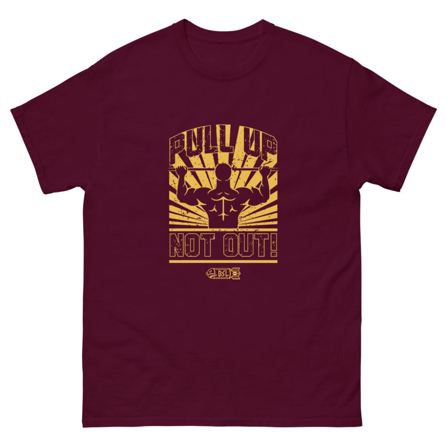 Dom Shred Pull Up Not Out Unisex classic tee