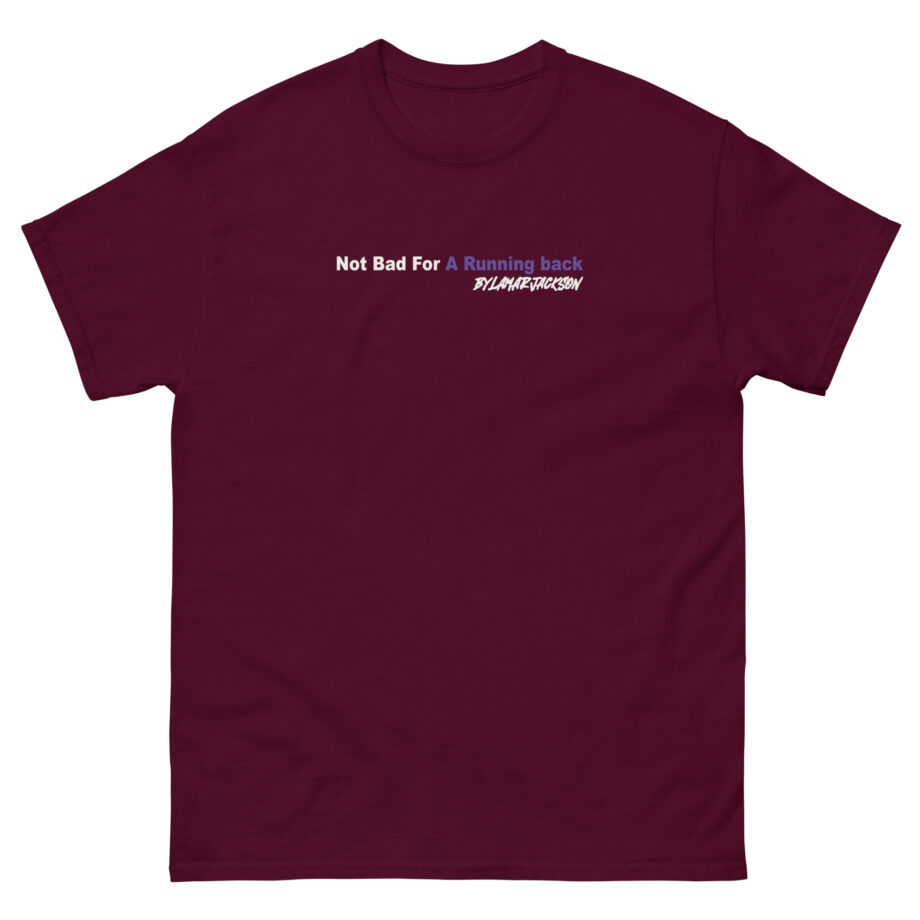 The Prodigy Not Bad for a Running Back Unisex classic tee