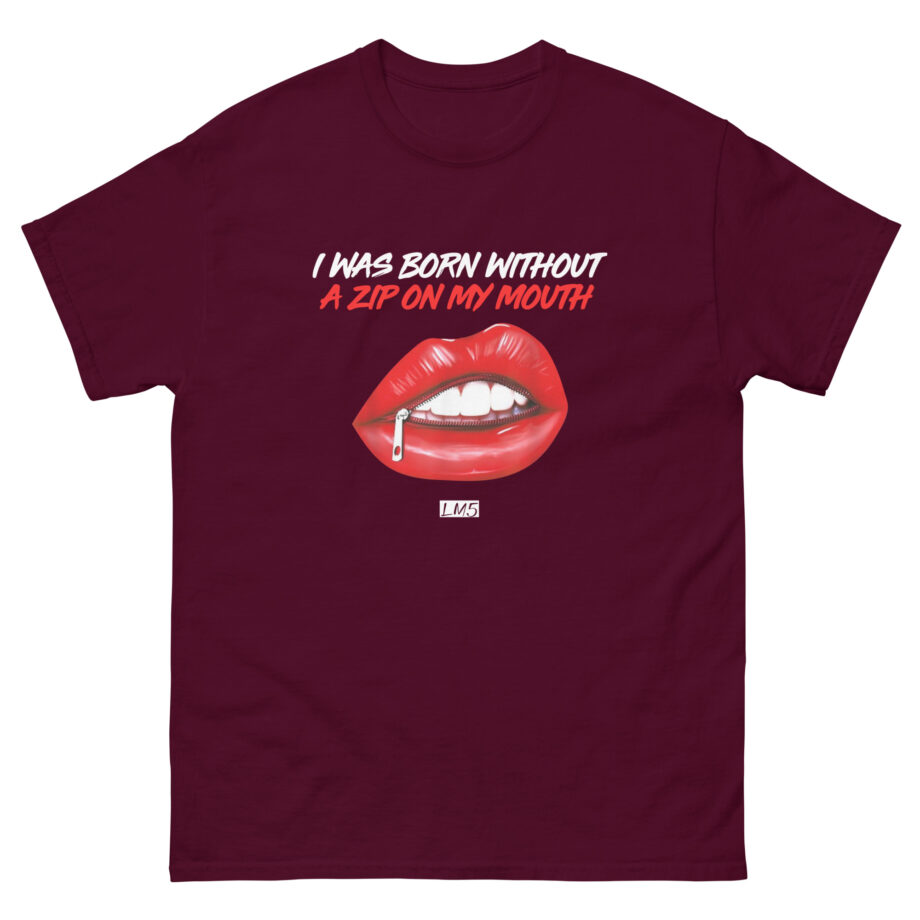 Little Mix I Was Born Without a Zip on My Mouth Unisex classic tee
