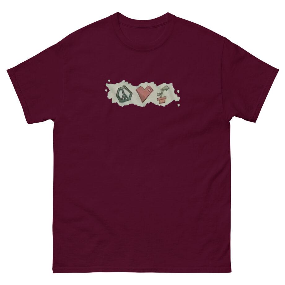 Mumbo Jumbo Peace, Love and Plants Unisex classic tee