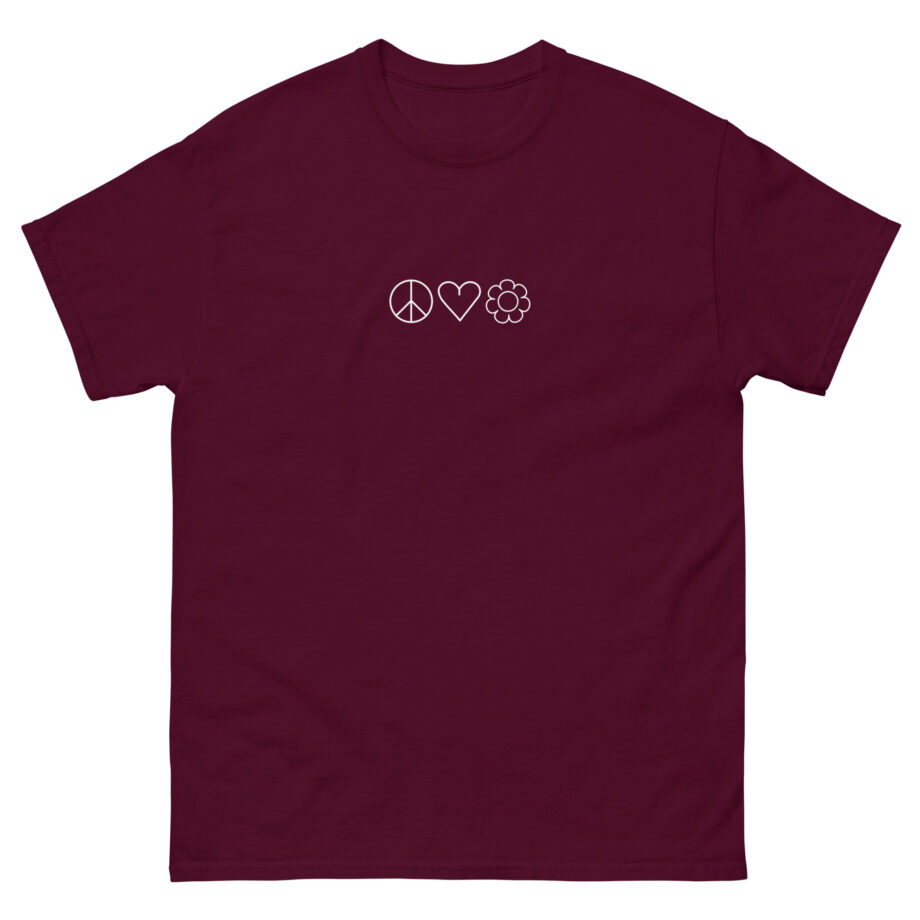 Mumbo Jumbo Peace, Love and Plants Unisex classic tee