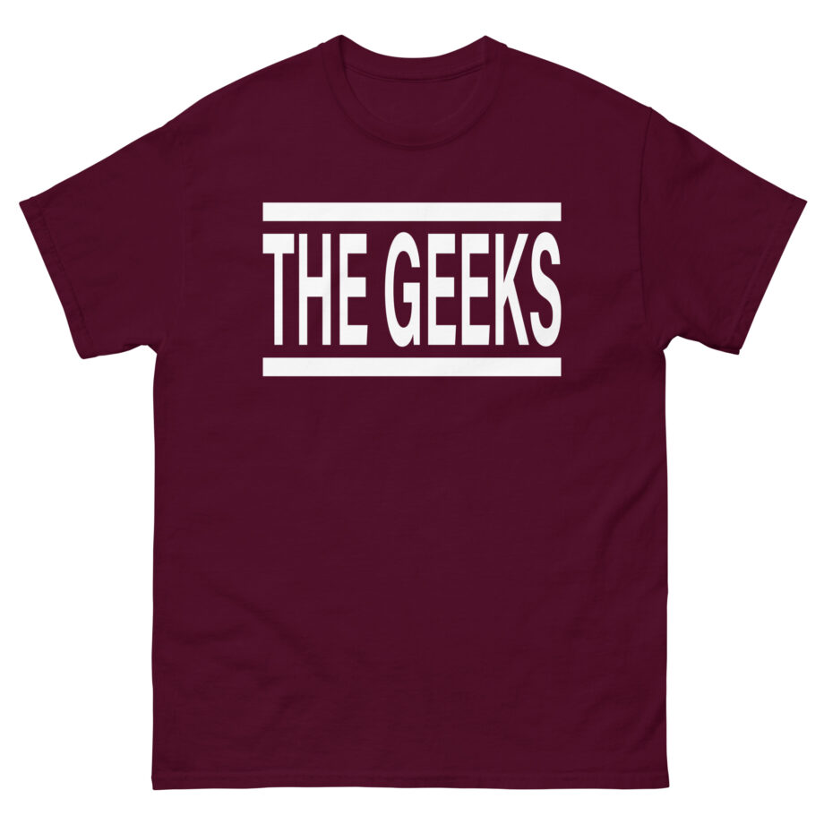 The Geeks Unisex classic tee