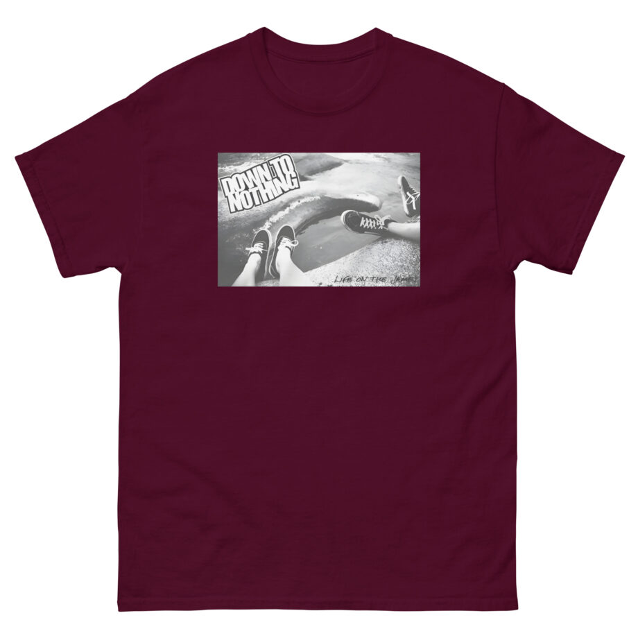 Down to Nothing Life on the James Unisex classic tee