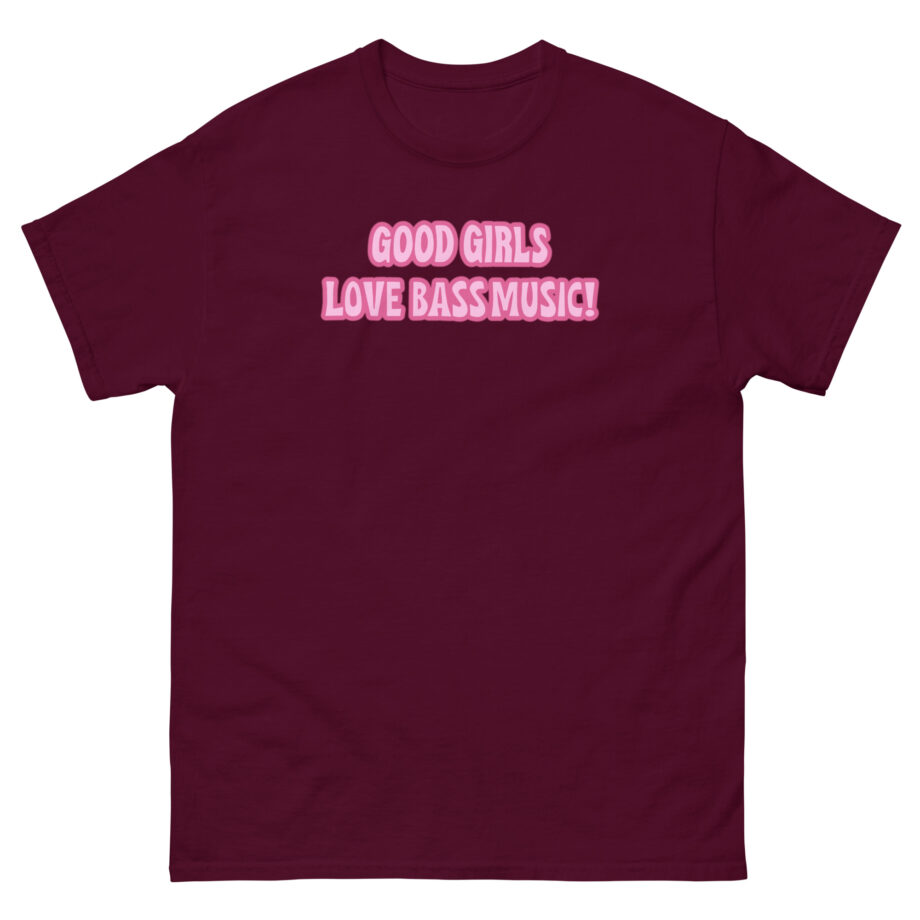 Leah Kateb Good Girls Love Bass Music Unisex classic tee