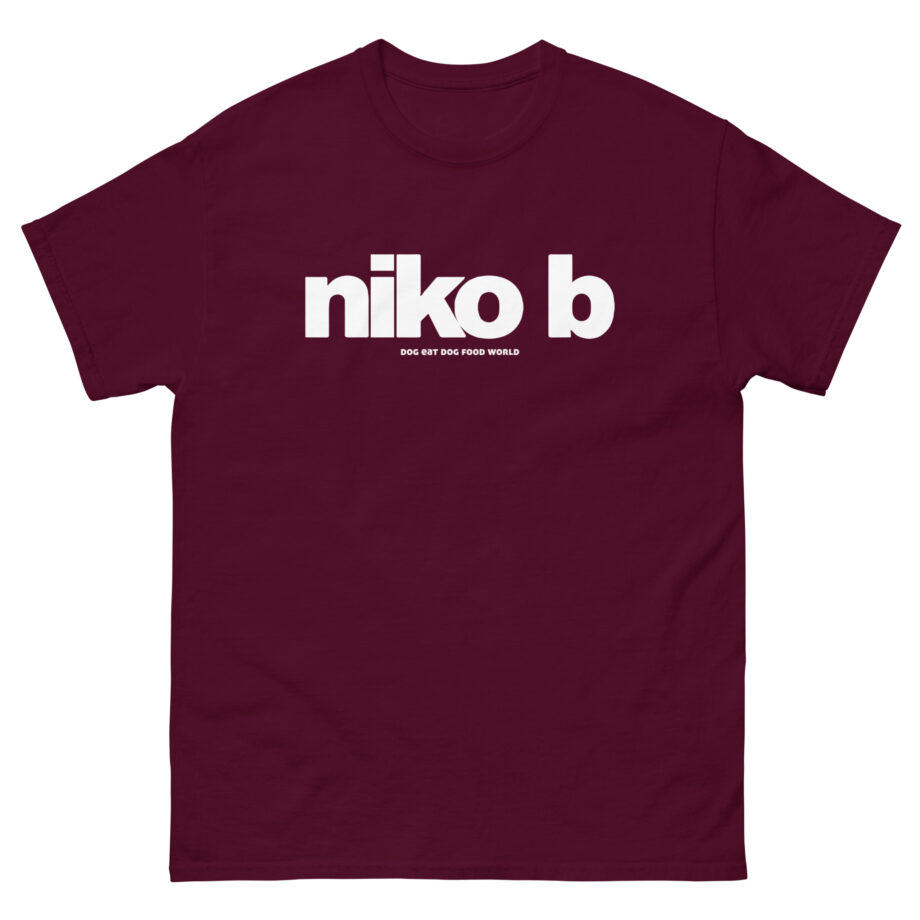 Niko B Dog Eat Dog Food World Unisex classic tee