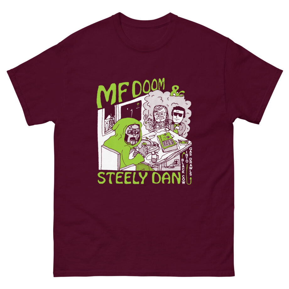 Steely Dan black cow into gas drawls Unisex classic tee