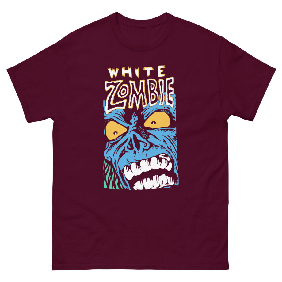 White Zombie Blue Monster Unisex classic tee
