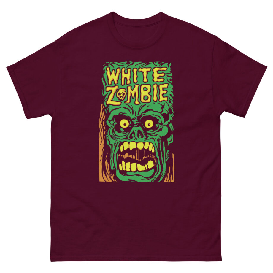 White Zombie Monster Yell Unisex classic tee