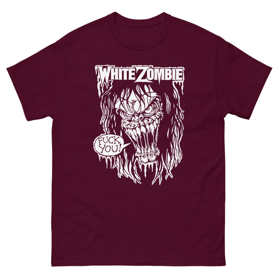 White Zombie F You Unisex classic tee