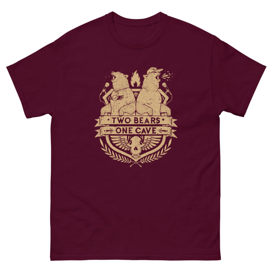 Ymh 2 BEARS, 1 CAVE by Jeremy Fish Unisex classic tee