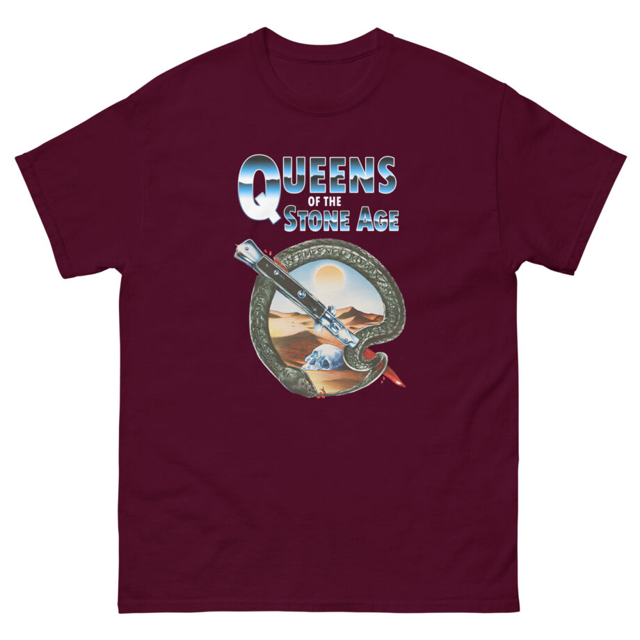 Queens of the Stone Age Qotsa Desert Skull Unisex classic tee